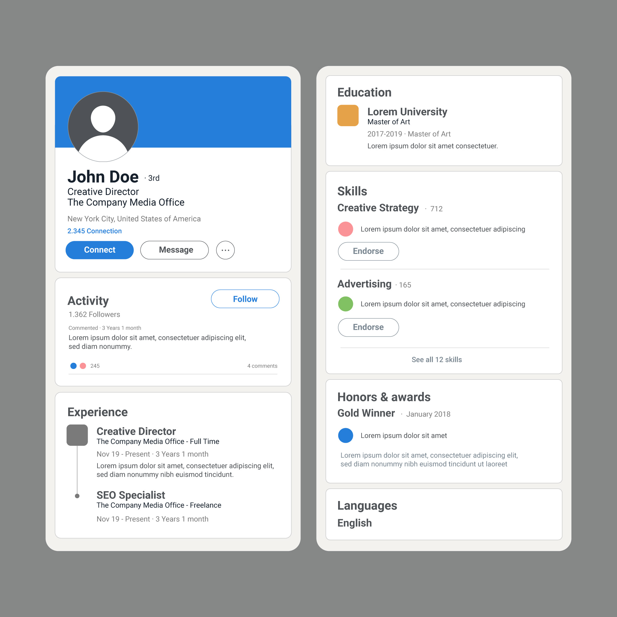 LinkedIn profile makeover