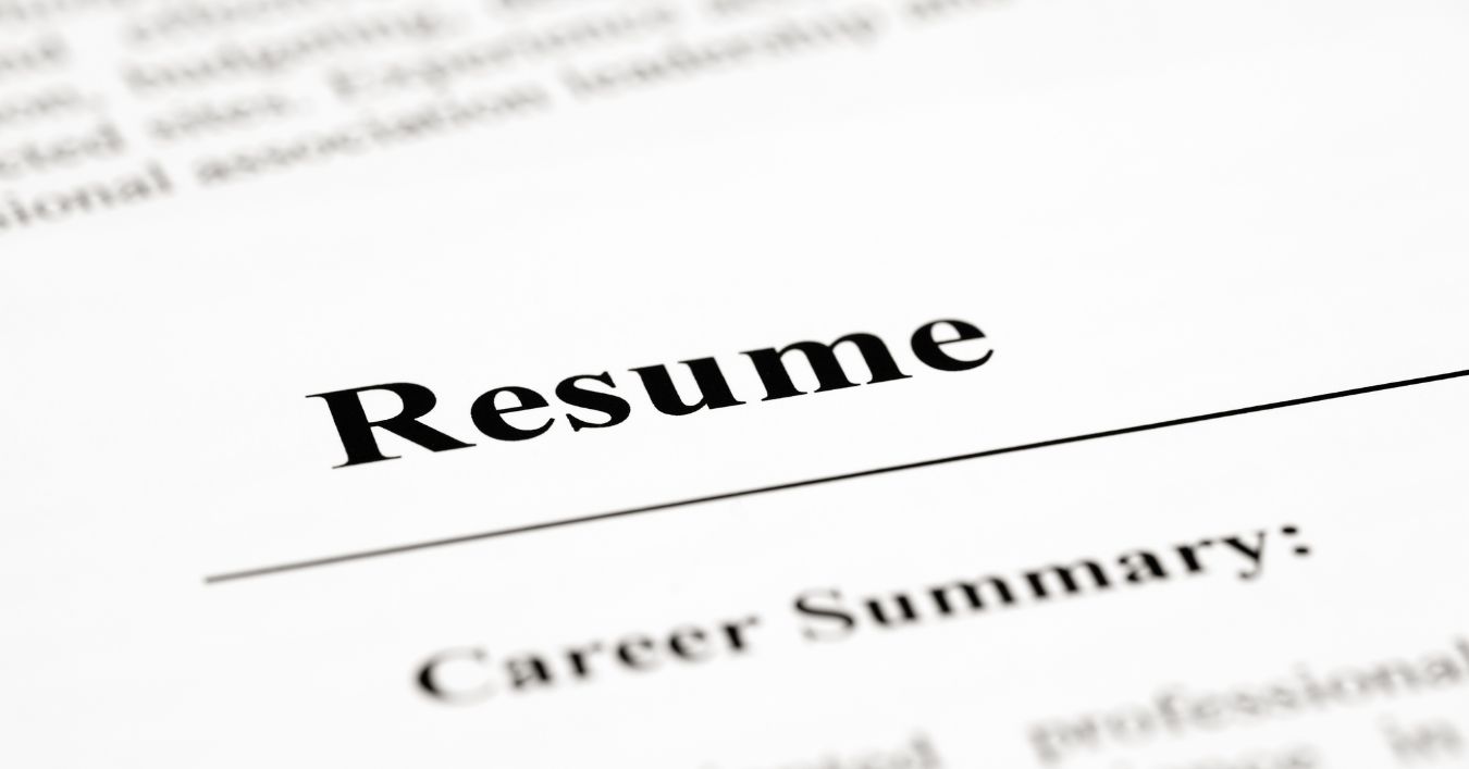 resume format