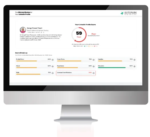 Get a Section-by-Section LinkedIn Score - with Fixes You Can Use Instantly