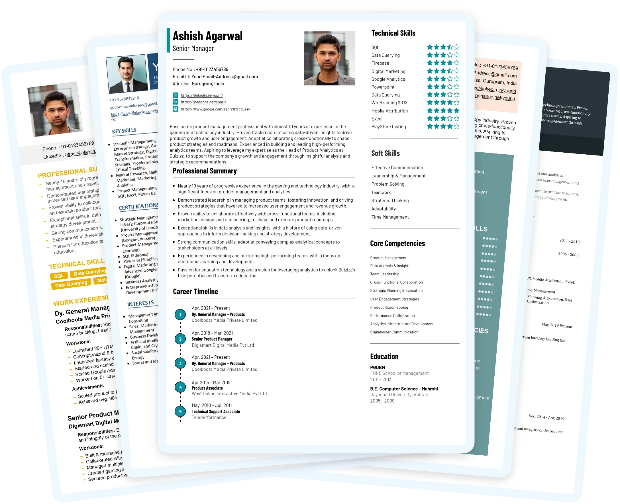 Modern Resume Templates That Make You Stand Out