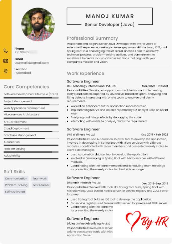 Resume template