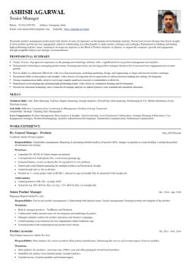 Resume template